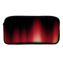 yanfind Pencil Case YHO Shades Abstract Tinge Flame Fuzzy Light Shade Scary Light Vamp Frightened Zipper Pens Pouch Bag for Student Office School