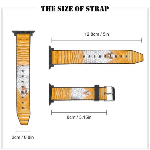 yanfind Watch Strap for Apple Watch Denys Nevozhai Architecture Tall Atrium Glass Ceiling  Interior Compatible with iWatch Series 5 4 3 2 1