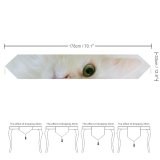 Yanfind Table Runner Young Kitty Pet Funny Kitten Portrait Curiosity Cute Little Sit Cat Pretty Everyday Dining Wedding Party Holiday Home Decor