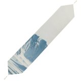 Yanfind Table Runner Landscape Rock Explore Pictures Alaska Cloud Outdoors Snow Glacier Free Hike Everyday Dining Wedding Party Holiday Home Decor