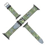 yanfind Watch Strap for Apple Watch  Ripples Effects Texture Liquid Sea Swim Art Compatible with iWatch Series 5 4 3 2 1