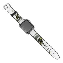 yanfind Watch Strap for Apple Watch Watersplash Reflective Abstract Droplets  Render Liquid Macro Drop H O Compatible with iWatch Series 5 4 3 2 1