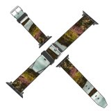 yanfind Watch Strap for Apple Watch Scenery Tundra Uk Field England Pond Wilderness District Free Ground Hiking Compatible with iWatch Series 5 4 3 2 1