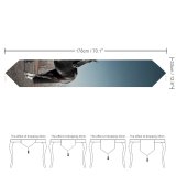 Yanfind Table Runner Horse Race Clear Sky Everyday Dining Wedding Party Holiday Home Decor