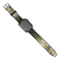 yanfind Watch Strap for Apple Watch Free Land Pictures Vegetation Outdoors Jungle Plant Rainforest Tree Images Compatible with iWatch Series 5 4 3 2 1