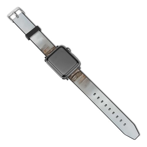 yanfind Watch Strap for Apple Watch Eruption Free Wallpapers Pictures Volcano Outdoors Grey Geyser  Images Compatible with iWatch Series 5 4 3 2 1