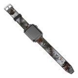 yanfind Watch Strap for Apple Watch Abies Birds Tree Pine Needles Plant Fir Free Spruce Outdoors Wallpapers Compatible with iWatch Series 5 4 3 2 1
