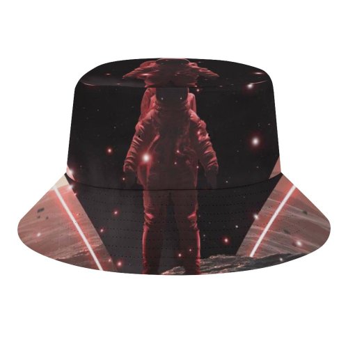 yanfind Adult Fisherman's Hat Gerro Space Astronaut Void ScFi Space Suit Space Adventure Fishing Fisherman Cap Travel Beach Sun protection