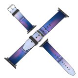 yanfind Watch Strap for Apple Watch William Warby London  Ferris Wheel River Thames Cityscape Dawn Morning Fog Compatible with iWatch Series 5 4 3 2 1