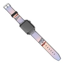yanfind Watch Strap for Apple Watch Landscape Grass Field Lake Clear Sky Microsoft Compatible with iWatch Series 5 4 3 2 1