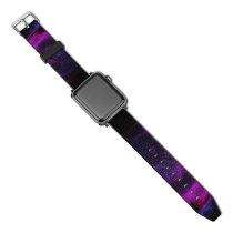 yanfind Watch Strap for Apple Watch Bruno Glätsch Abstract Dark Crystal Ball Purple Glass Balls Compatible with iWatch Series 5 4 3 2 1