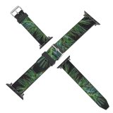 yanfind Watch Strap for Apple Watch Abies Pine Plant Foliage Evergreen Branch Pictures Winter Grey Tree Fir Compatible with iWatch Series 5 4 3 2 1