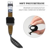 yanfind Watch Strap for Apple Watch Landscape Peak Slope Pictures Outdoors Grey Snow Free Range  Zealand Compatible with iWatch Series 5 4 3 2 1