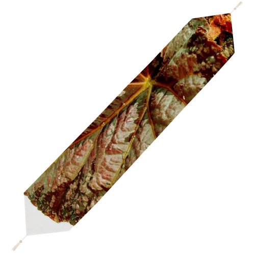 Yanfind Table Runner Pathology Family Leaves Leaf Begonia Leaf Plant Tree Grape Plane Vitis Flower Everyday Dining Wedding Party Holiday Home Decor