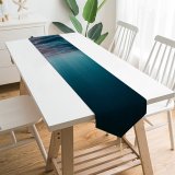 Yanfind Table Runner Beautiful Underwater Desktop Zoom Pretty Reflection Motion Sea Cool Everyday Dining Wedding Party Holiday Home Decor