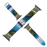 yanfind Watch Strap for Apple Watch United Pnw Peak High Domain Valley Pictures Outdoors Snow Compatible with iWatch Series 5 4 3 2 1