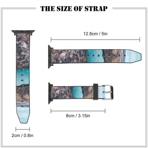 yanfind Watch Strap for Apple Watch Crater Free Pictures Volcano Outdoors Stock  Images Compatible with iWatch Series 5 4 3 2 1