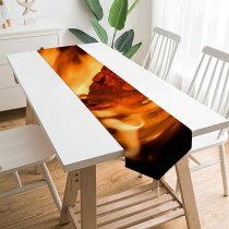 Yanfind Table Runner Wallpapers Bonfire Hot Fire Burn Flame Mount Creative Images Gilboa Dark Everyday Dining Wedding Party Holiday Home Decor