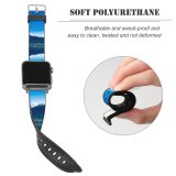 yanfind Watch Strap for Apple Watch Kien Virak  Mountains Lake Sunrise Sky Reflection  Range Snow Covered Compatible with iWatch Series 5 4 3 2 1