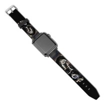 yanfind Watch Strap for Apple Watch Black Dark Bikes  Agusta Dragster  SCS Night Tarmac Compatible with iWatch Series 5 4 3 2 1
