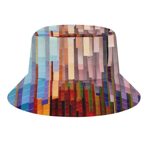 yanfind Adult Fisherman's Hat Modern Wallpapers Art Graphics Rug Fishing Fisherman Cap Travel Beach Sun protection