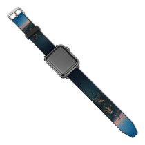 yanfind Watch Strap for Apple Watch Big Sur Mountains Clear Sky Sunrise Dawn Morning MacOS Big Sur California Compatible with iWatch Series 5 4 3 2 1