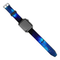 yanfind Watch Strap for Apple Watch Thiago Garcia Fantasy Space Lost Space Alone Dream Deep Space Nebula Compatible with iWatch Series 5 4 3 2 1