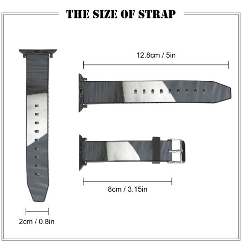 yanfind Watch Strap for Apple Watch  Swim Denmark Bird Vertebrate Ducks Geese Swans Beak Waterfowl Neck Compatible with iWatch Series 5 4 3 2 1