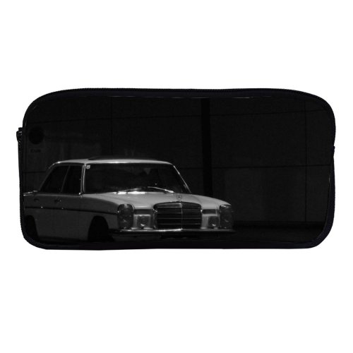 yanfind Pencil Case YHO Benz Balck  Coupé W Vehicle Classic Luxury Car Vehicle  Car Zipper Pens Pouch Bag for Student Office School