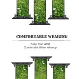 yanfind Watch Strap for Apple Watch Rural Countryside Plant Farm Pictures Grassland Outdoors Stock Tree Free Field Compatible with iWatch Series 5 4 3 2 1