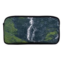 yanfind Pencil Case YHO Images Wallpapers Caernarfon Waterfall  Pictures Nervum United Fog Mist Stock Free Zipper Pens Pouch Bag for Student Office School