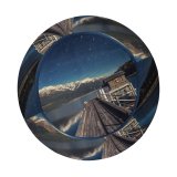 yanfind Adult Fisherman's Hat Dominic Kamp Lake Wakatipu Zealand Mountain Range Snow Covered Reflection Glacier Mountains Fishing Fisherman Cap Travel Beach Sun protection