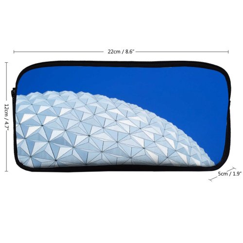 yanfind Pencil Case YHO Images Building Inspire Wallpapers Architecture Happy Futuristic Stock Epcot Future States Accessory Zipper Pens Pouch Bag for Student Office School