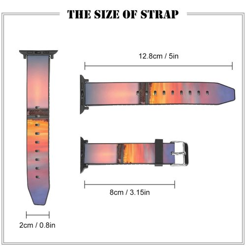 yanfind Watch Strap for Apple Watch Anto Camacho City Sciences Science  Architecture Valencia Spain Compatible with iWatch Series 5 4 3 2 1