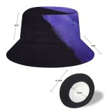 yanfind Adult Fisherman's Hat Abstract Galaxy S AMOLED Particles Purple Fishing Fisherman Cap Travel Beach Sun protection