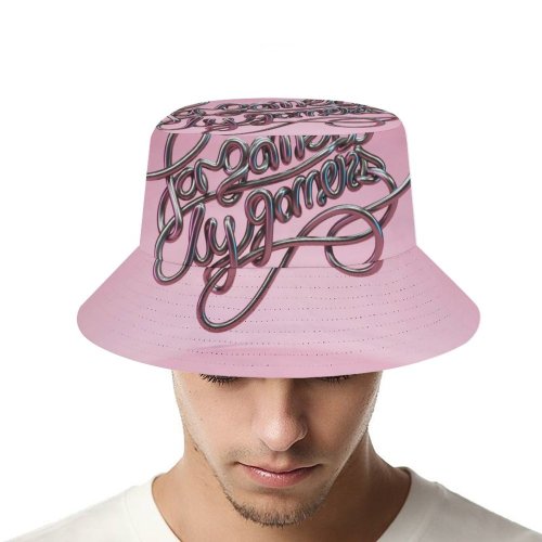 yanfind Adult Fisherman's Hat Quotes For Gamers By Gamers Razer Gamer Quotes Typography Fishing Fisherman Cap Travel Beach Sun protection