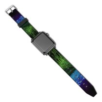 yanfind Watch Strap for Apple Watch  Landscape Night Field Cloudy Compatible with iWatch Series 5 4 3 2 1
