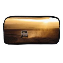yanfind Pencil Case YHO Images Suv Sky Wallpapers Dusk Car Travel Outdoors Automobile Road Sunlight Pictures Zipper Pens Pouch Bag for Student Office School