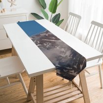 Yanfind Table Runner Wallpapers Peak Pictures Range Outdoors Ice Snow Mountain Images Slope Everyday Dining Wedding Party Holiday Home Decor