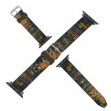 yanfind Watch Strap for Apple Watch Wallpapers Images Free Plant Pictures Leaf Maple Tree Art Rug Compatible with iWatch Series 5 4 3 2 1