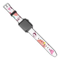yanfind Watch Strap for Apple Watch Celebrations I Love You Mom Happy Mother's Compatible with iWatch Series 5 4 3 2 1
