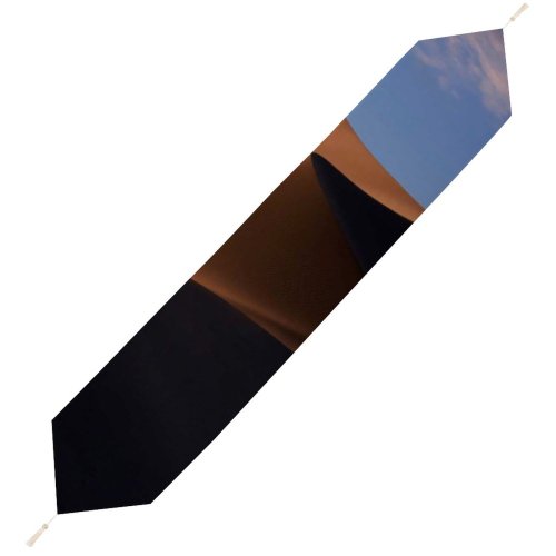 Yanfind Table Runner MacOS Mojave Sand Dunes Desert California Evening Everyday Dining Wedding Party Holiday Home Decor