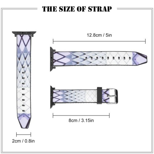 yanfind Watch Strap for Apple Watch Architecture Ceiling Dome Skylight Look Indoor Structure Geometrical Compatible with iWatch Series 5 4 3 2 1