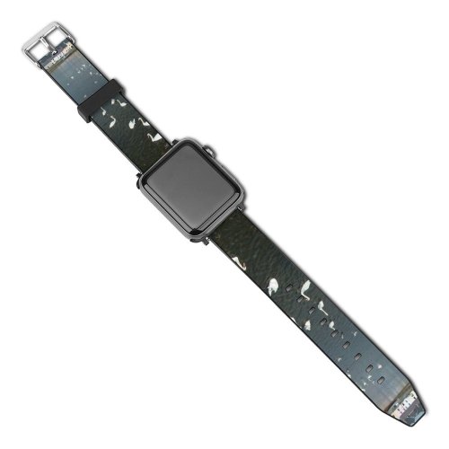 yanfind Watch Strap for Apple Watch Swans Galway Bird  Duck Waterway Ducks Geese Sky Goose Seabird Compatible with iWatch Series 5 4 3 2 1
