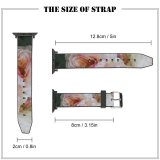 yanfind Watch Strap for Apple Watch United Floral Carnation Rose Plant Domain Bloom Pictures Outdoors Flora Garden Compatible with iWatch Series 5 4 3 2 1