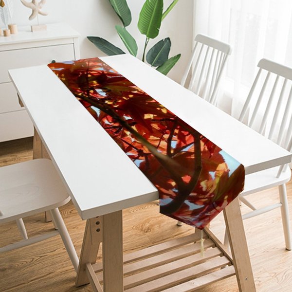 Yanfind Table Runner Acerleaves Plant Creative Springtime Pictures Acer Corbridge Tree Sunshine Maple Uk Everyday Dining Wedding Party Holiday Home Decor