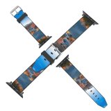 yanfind Watch Strap for Apple Watch Mathilda Khoo Yosemite National Park River Forest Autumn Scenery Landscape Trees Valley Compatible with iWatch Series 5 4 3 2 1