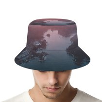 yanfind Adult Fisherman's Hat Images Fog Mist River Aerial Quiet Wallpapers Lake Mountain Tree Free States Fishing Fisherman Cap Travel Beach Sun protection
