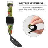 yanfind Watch Strap for Apple Watch Scenery Tree Pottery Vase Plant Leaf Potted Free River Segre De Compatible with iWatch Series 5 4 3 2 1