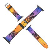 yanfind Watch Strap for Apple Watch Marek Piwnicki Herbal Plant Gradient RGB Light Colorful Multicolor Silhouette Vibrant Compatible with iWatch Series 5 4 3 2 1